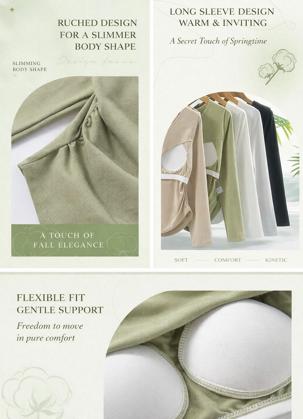 SoftHold Built-In Bra Tshirt