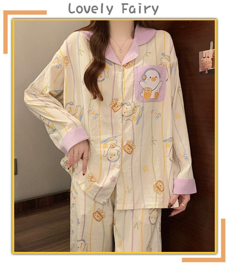 Built-in-Bra Quack & Roll Padded Nightsuit Set