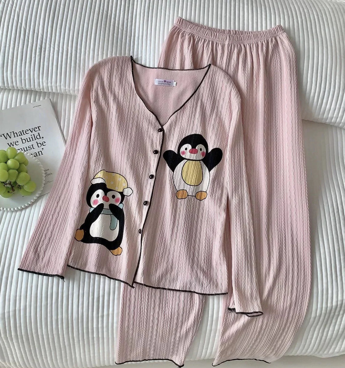 Chilly Penguin Padded Nightsuit Set