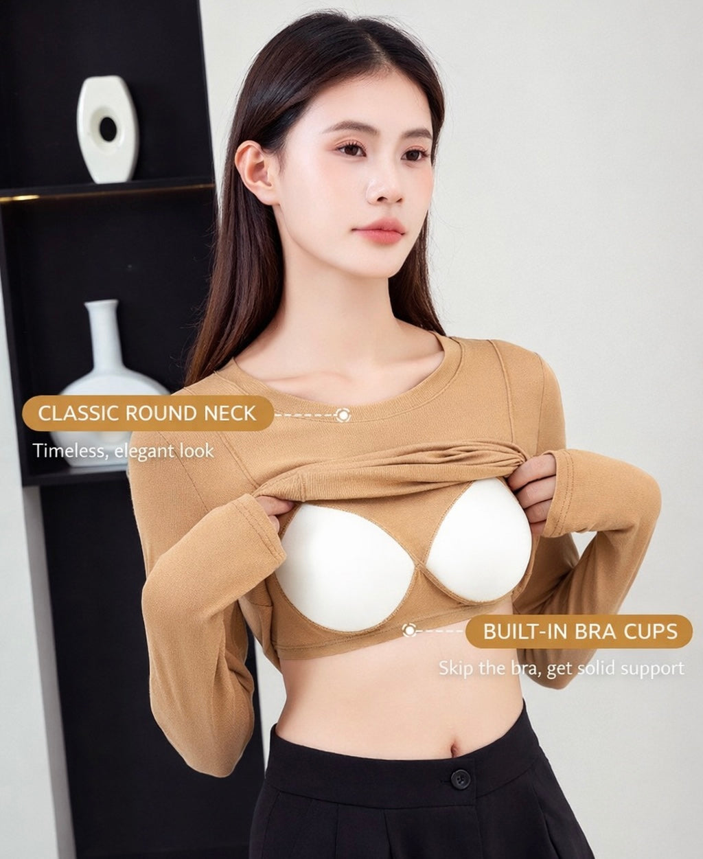 Softcore Essential Built-In Bra Top