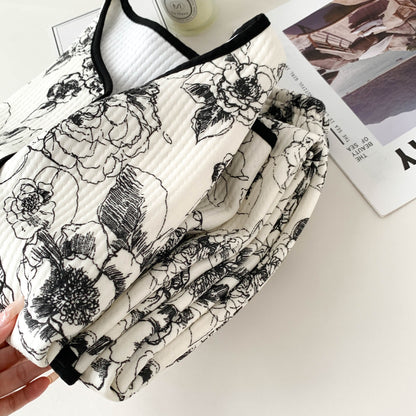 Korean Style Winter Collection Air Cotton Pajama Set – Soft, Warm & Stylish Homewear